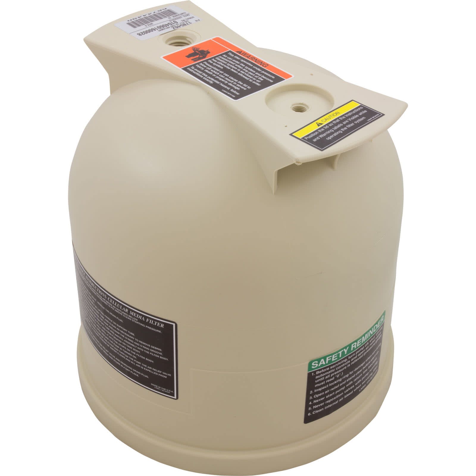Pentair 150 SqFt and 200 SqFt Clean & Clear Replacement Tank Lid