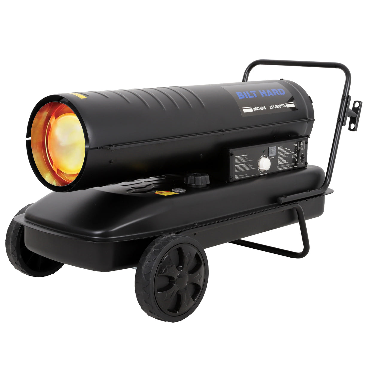 BILT HARD 135,000 BTU Forced Air Kerosene Heater, Portable Torpedo Space Heater with Movable Wheels, Thermostat Control, Overheat Protection, CSA Listed