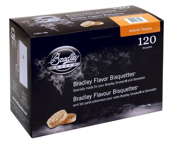 Bradley Smoker Bisquettes 120 Pack - Mesquite