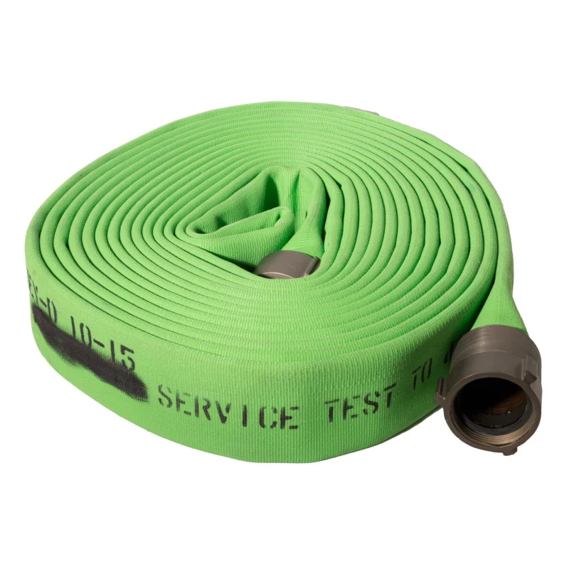2.5 Double Jacket Green Fire Hose