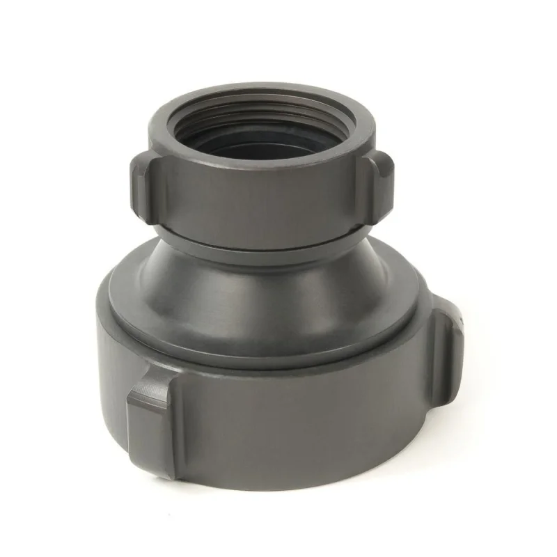 2.5" NPSH Female x 5" NPSH Female Adapter Aluminum