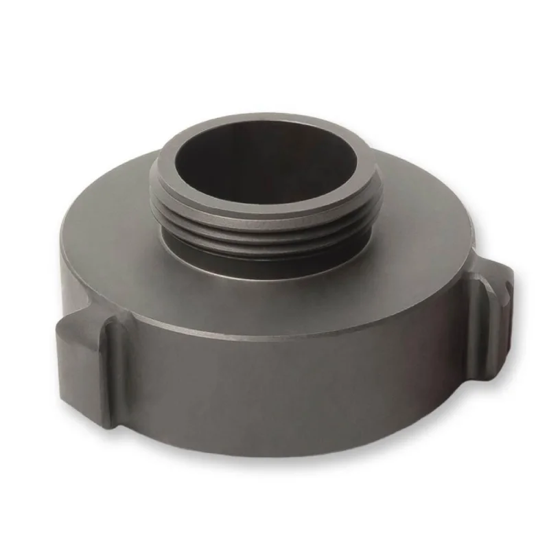 2.5" NPT Female x 4.5" NH (NST) Male Adapter Aluminum