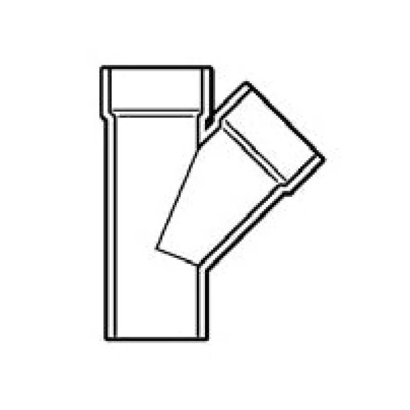 2" DWV PVC Street Wye D602-020