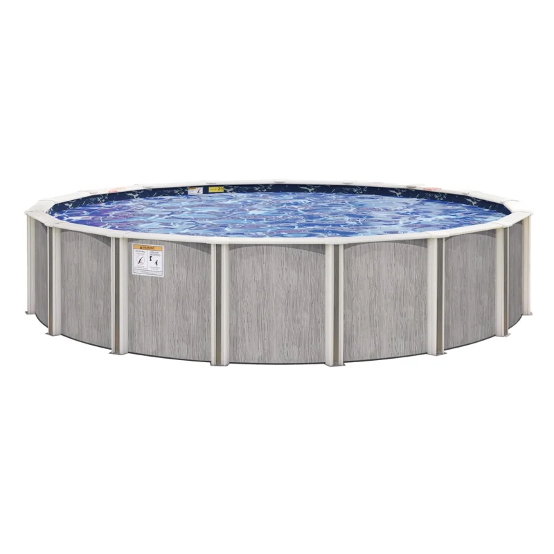 21' Round Above-Ground Pool with 54" Resin Wall | River Bend | 40-Year Warranty