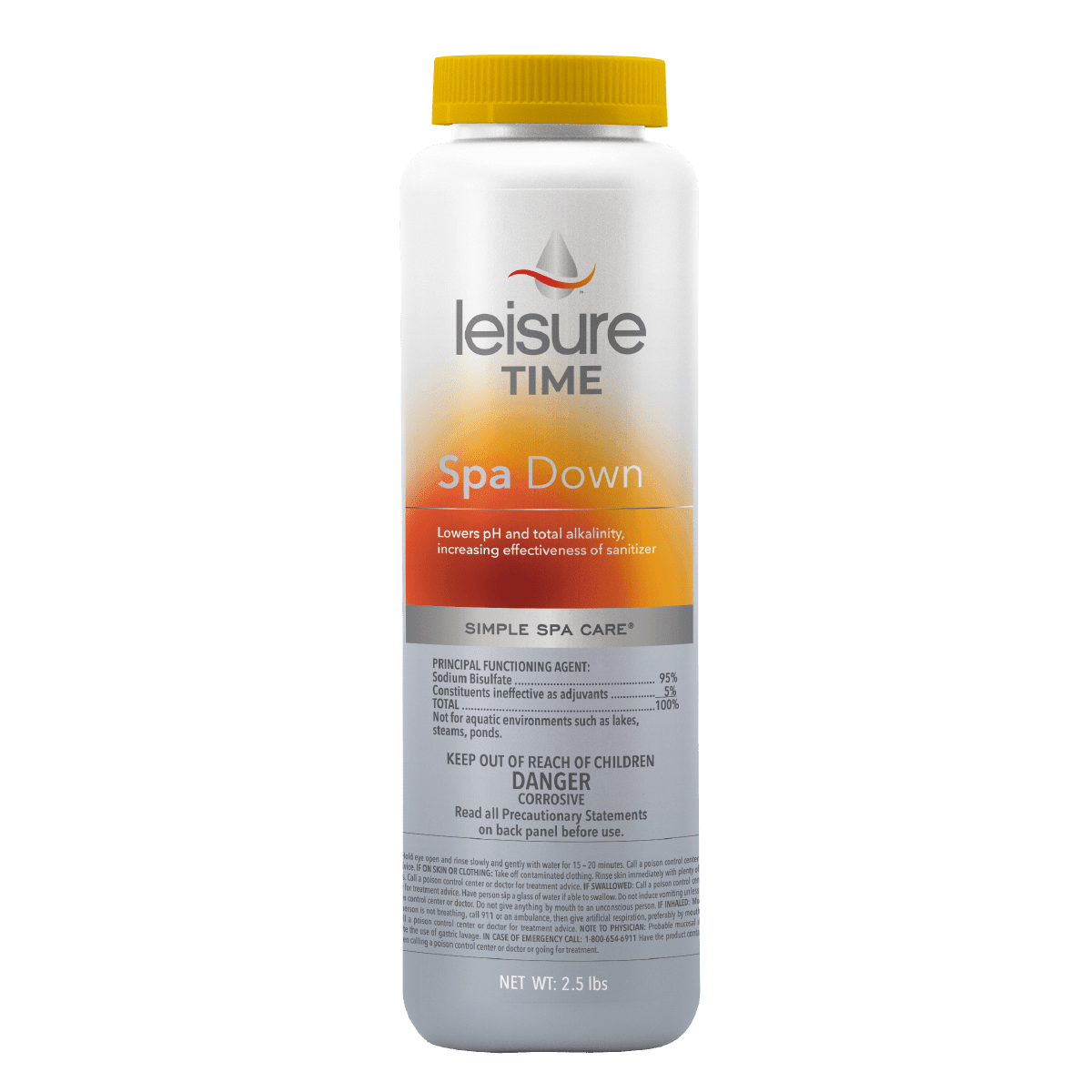Leisure Time Spa Down 2.5 lb
