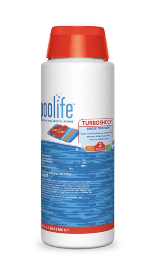 Poolife TurboShock 75% Cal Hypo Shock, 5 lbs