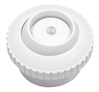 CMP 1.5" Eyeball Fitting with Check Valve, White, 25552-500-000