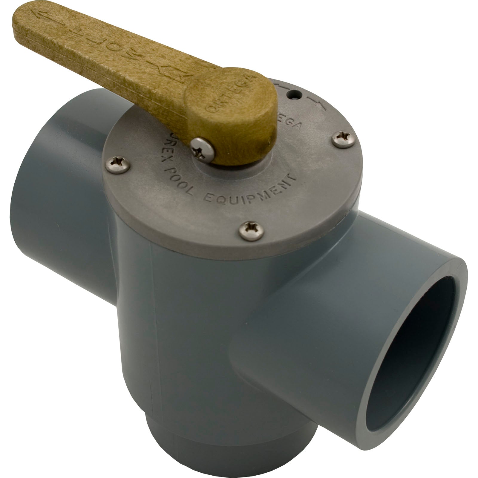 Diverter Valve, Ortega/Pentair, 2" Slip x 1-1/2" Slip, 3 Way