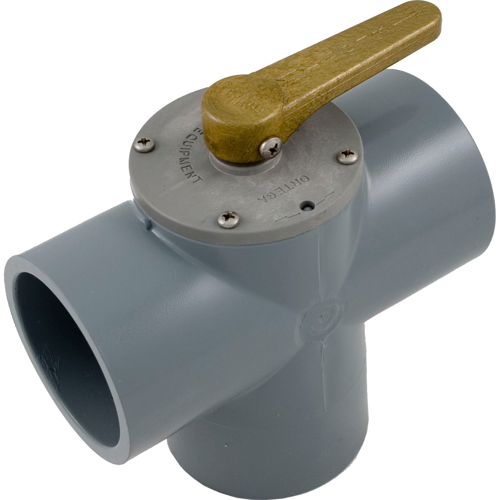 Diverter Valve, Ortega/Pentair, 2-1/2" Slip x 2" Slip, 3 Way