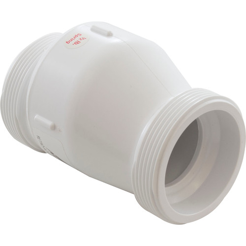Check Valve Magic 1 1/2" ACME FINE Thd 1/2Lb White 0823-15RT