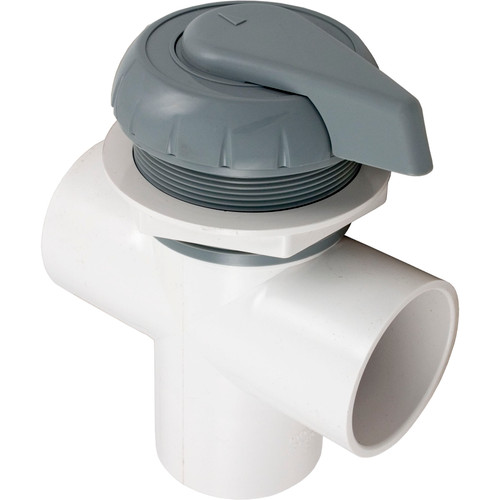 Diverter Valve Hydro-Air Balboa Hydroflow 2"S 3 Port Gray 11-4000GRY