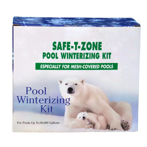 Safe-T-Zone Winterizing Kit for Mesh Covered Pools 30,000 Gallon, 2683