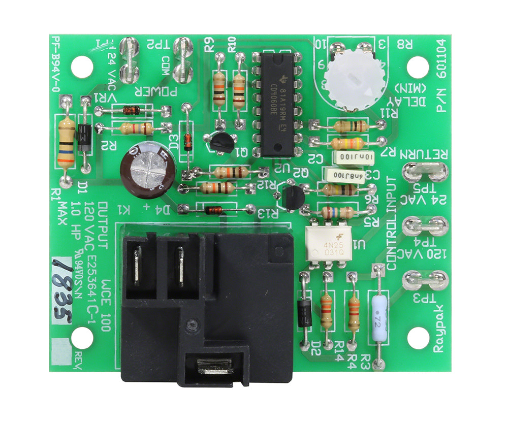 Economaster II Board Pump Delay Adjustable 3-10 Minutes