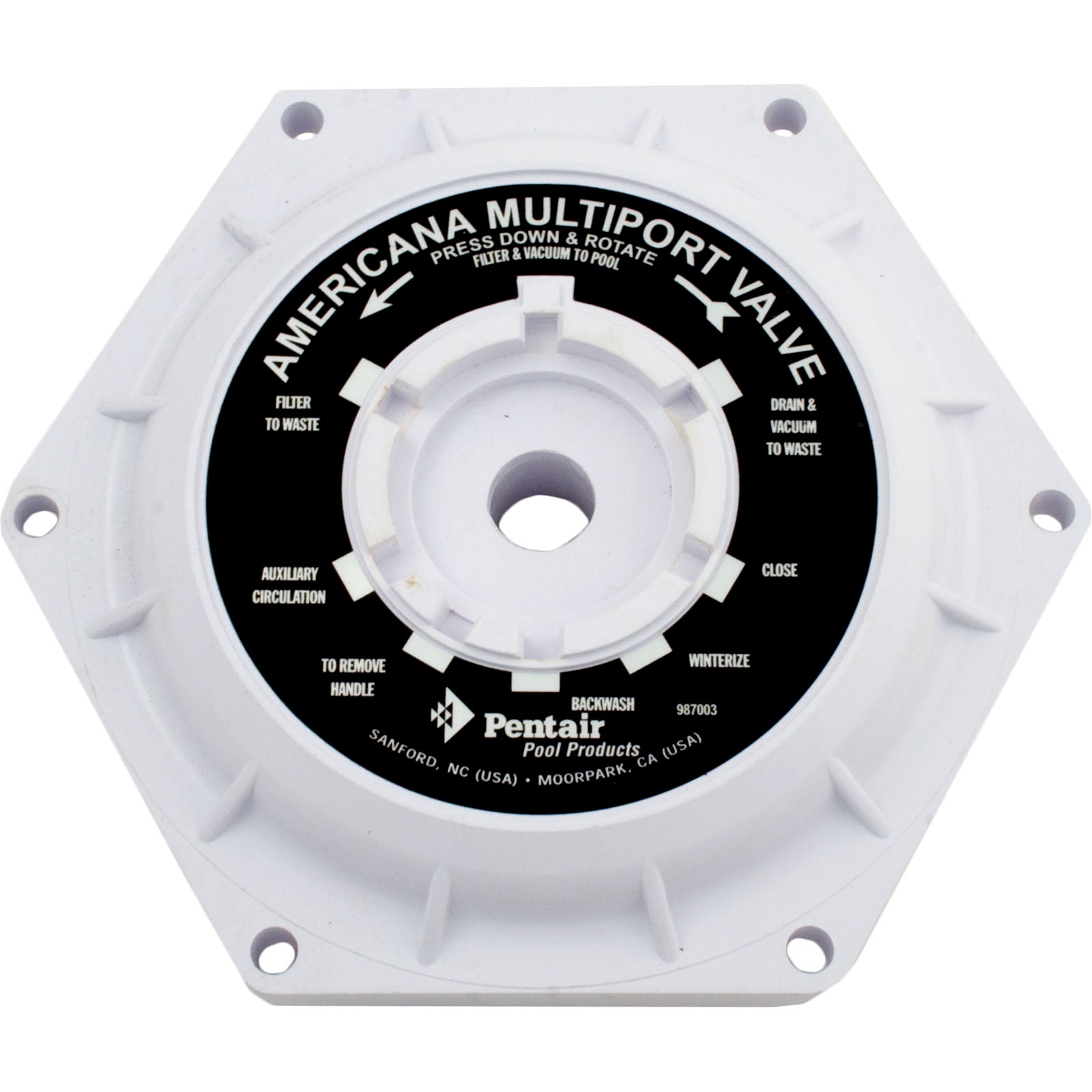 Cover, Pentair American Products 1-1/2" Side Mount Valve
