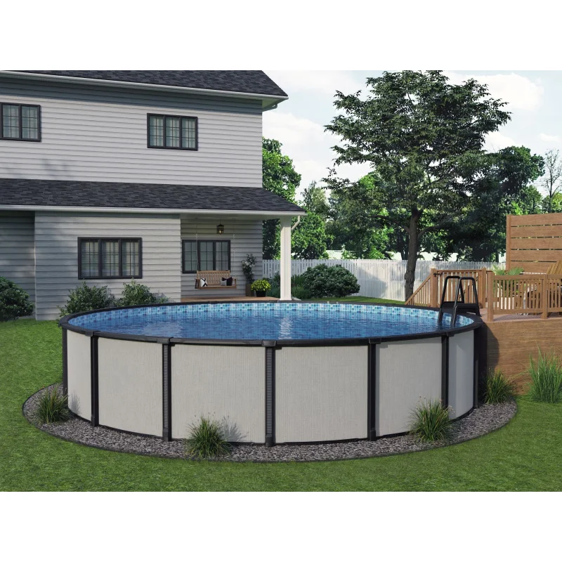 27' Round 52" Deep Paloma Above Ground Pool Kit