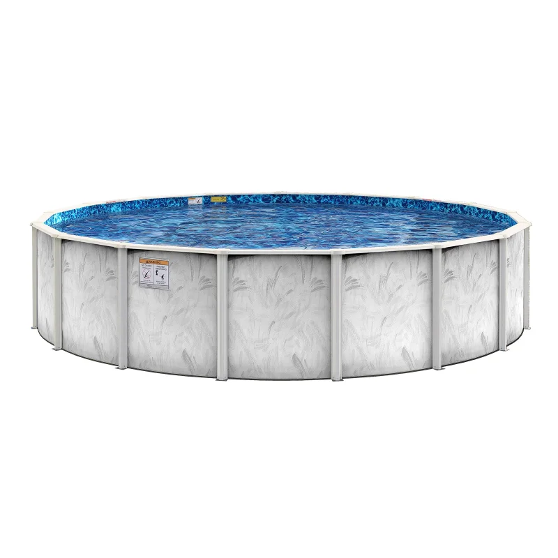 30' Round Above-Ground Pool with 54" Steel Wall | River Breeze | 20-Year Warranty