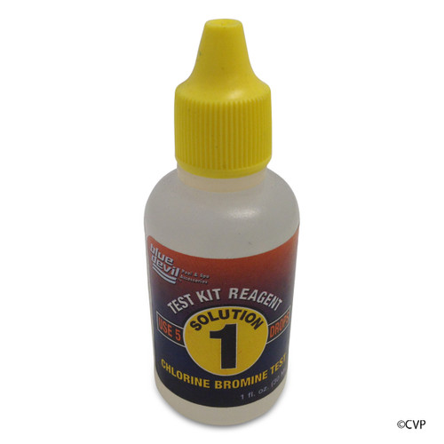 Blue Devil Pool Accessories Pool And Spa Test Solution #1 1 Oz | B7041