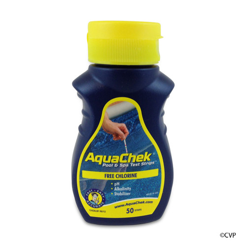 Aquachek Yellow Chlorine Test Strips 4 In 1 511242A | 511242A