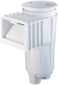 Pentair Gray 2" x 1-1/2" Slip Reducer ABS U-3 Top Performing Inground Skimmer with Lid and Frame For Concrete Pools; 08650-6404