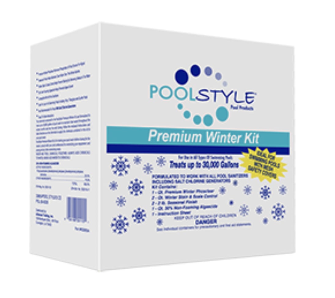 Poolstyle Premium Winter Closing Kit, Up to 30K Gallon Pools