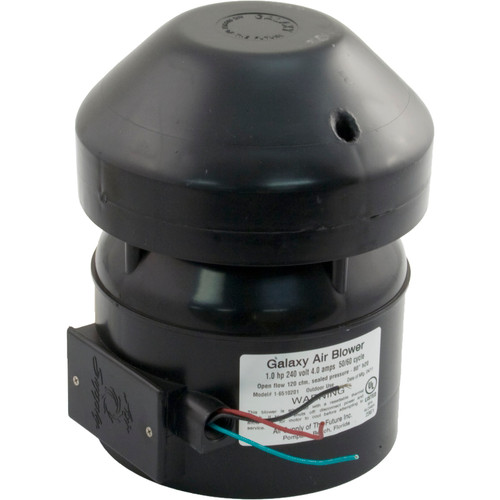 Blower Air Supply Galaxy Supreme 1 Hp 230V 4.0A Hardwire 6510201