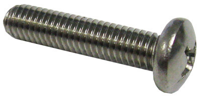 Polaris Screw 10-32X7/8", Pan Head Stainless Steel 180, 280, 2 Pack | C76