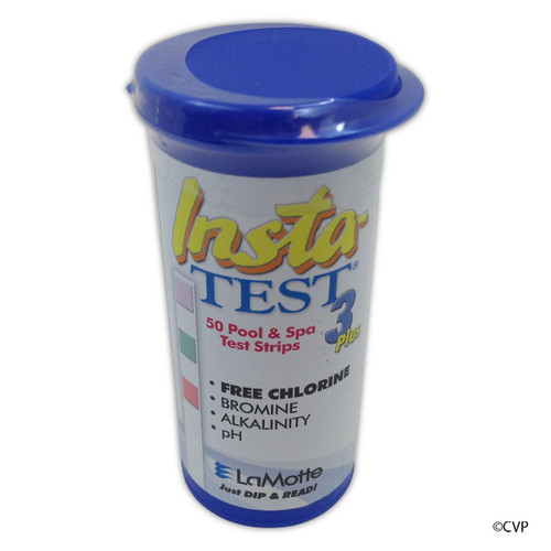 Lamotte Test Strips, Insta-Test 3-Way Strips, 50Ct | 2976