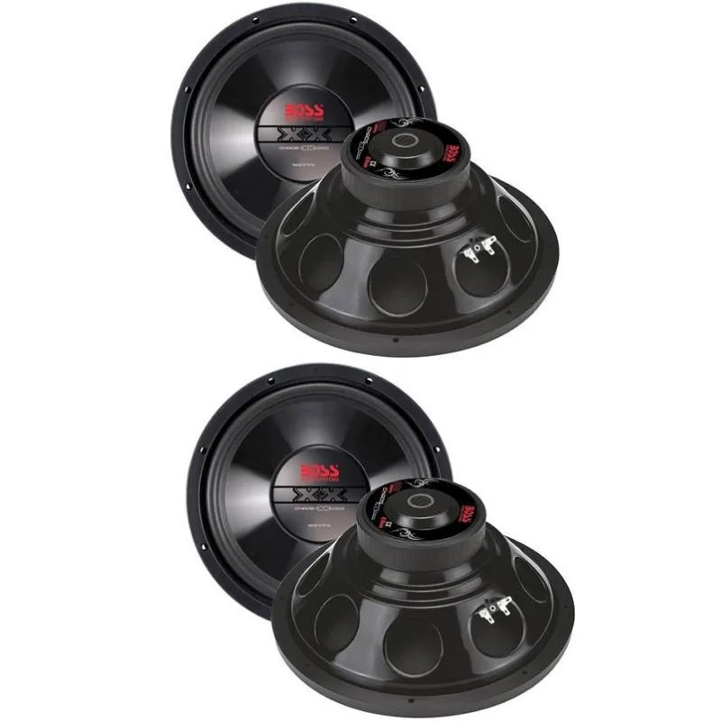 4) New BOSS AUDIO CX12 12" 3200W Car Power Subwoofers Subs Woofers 4 Ohm Black