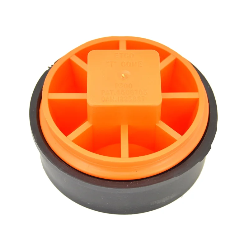 4" Test-Tite Sch 40 DWV T-Cone Combo Cleanout Test Plug (86400)