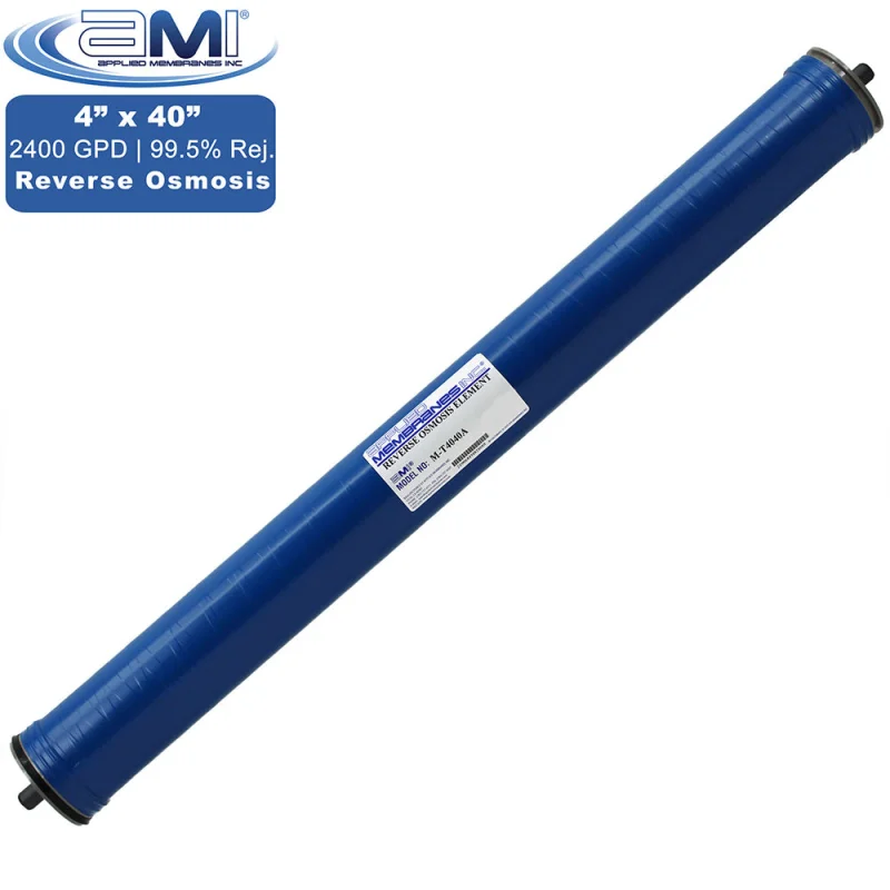 4" x 40" | 2,400 GPD Commercial Reverse Osmosis RO Membrane | Applied Membranes