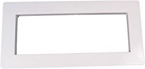 CMP White Wide Mouth Skimmer Face Plate Cover, 25541-000-020