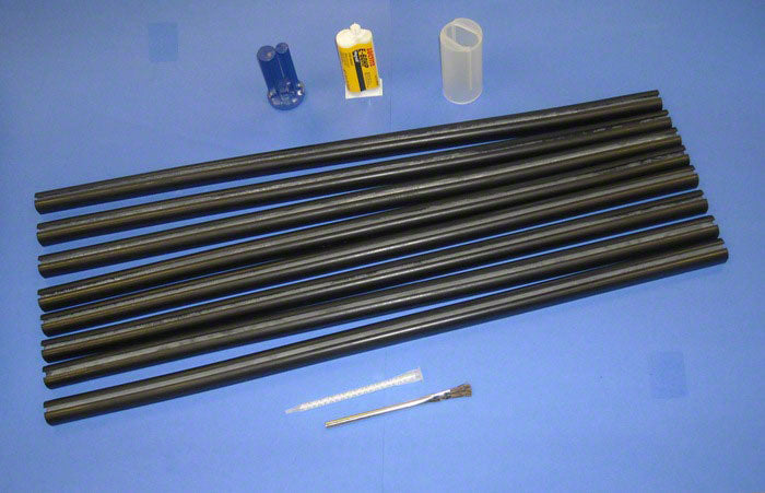 Rubber Channel and Glue Kit - 30 Inches