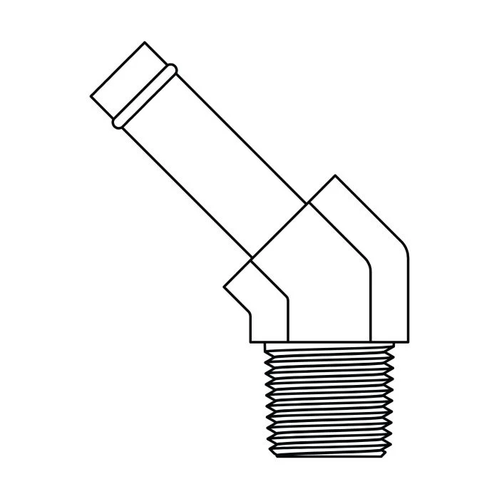 4503-16-12 , 16 BEADED STEM-12MP 45 1″ X 3/4″