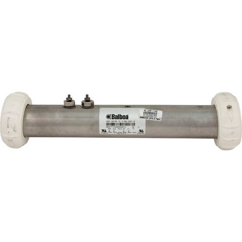 Heater Flothru Balboa Value LE 15" X 2" 230V 5.5 kW no Ps 58027