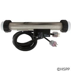 Heater Flothru Hq 8000 19-1/4" X 3" 230V 11.0 kW no Tlpc 26-0054