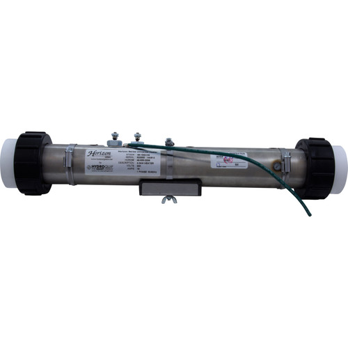 Heater Flothru Universal 15" X 2" 230V 4 kW with Union 48-1540-HS