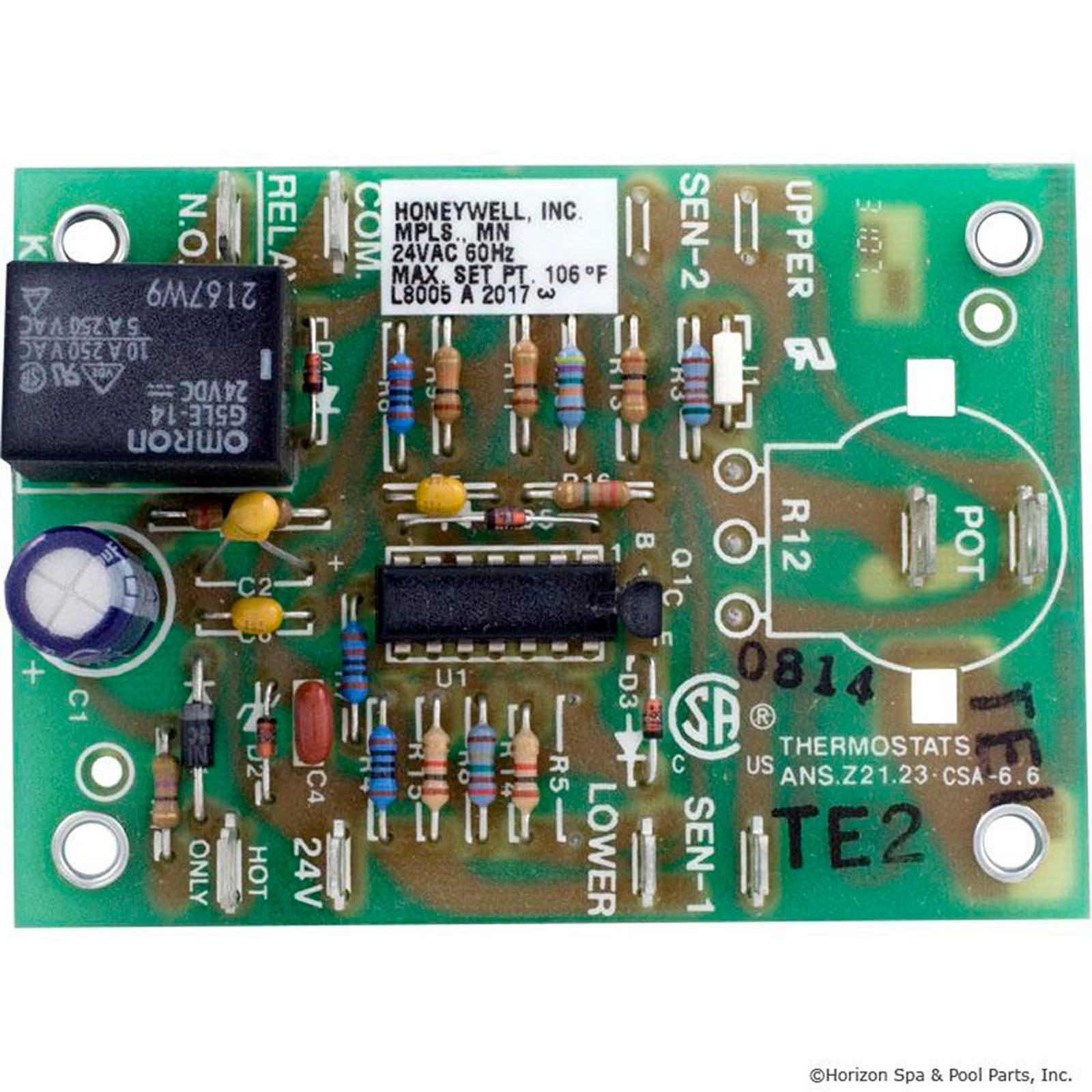 Thermostat, Pentair Purex MiniMax 150, Electronic, 24v