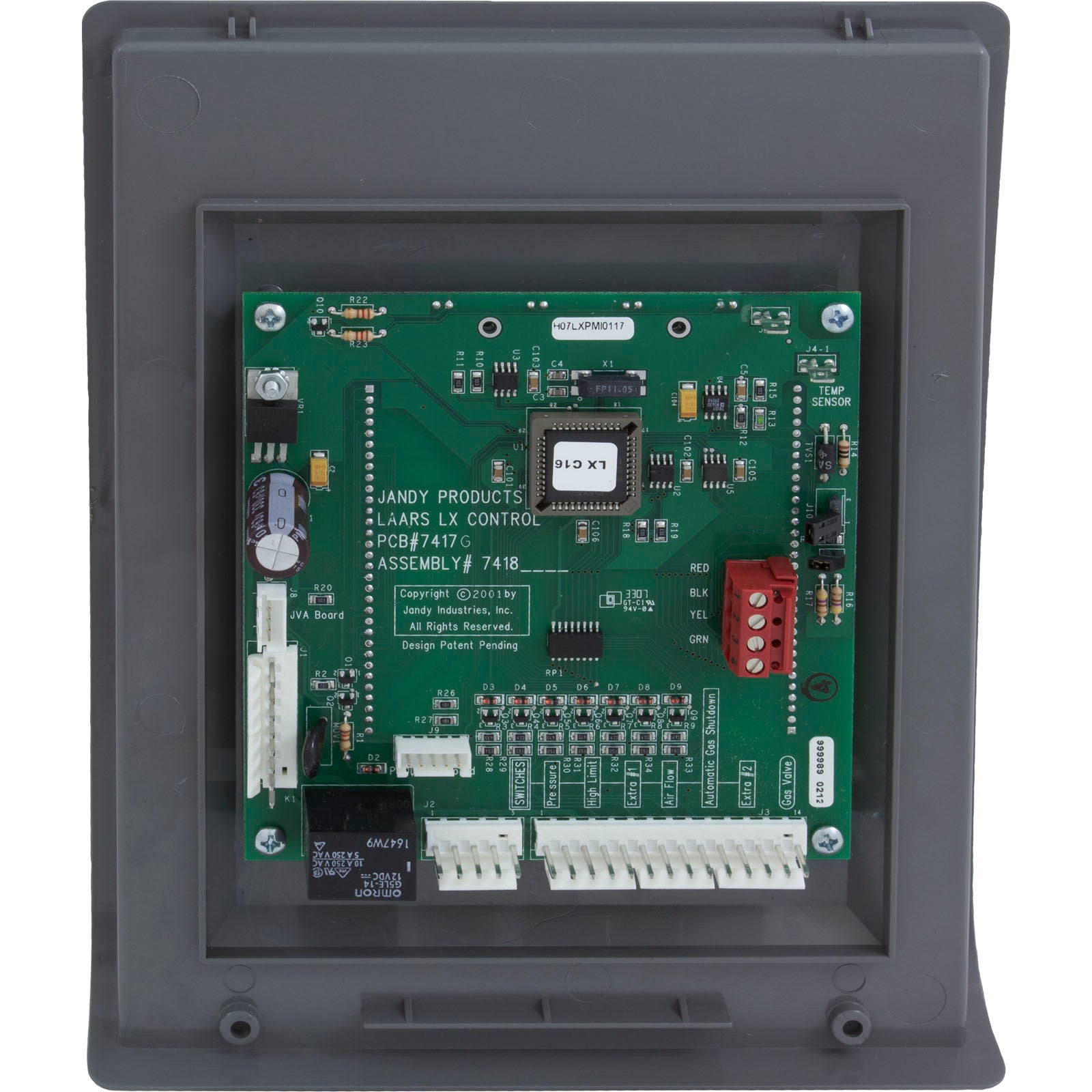 Temperature Control Zodiac Laars LX/LT, with Bezel