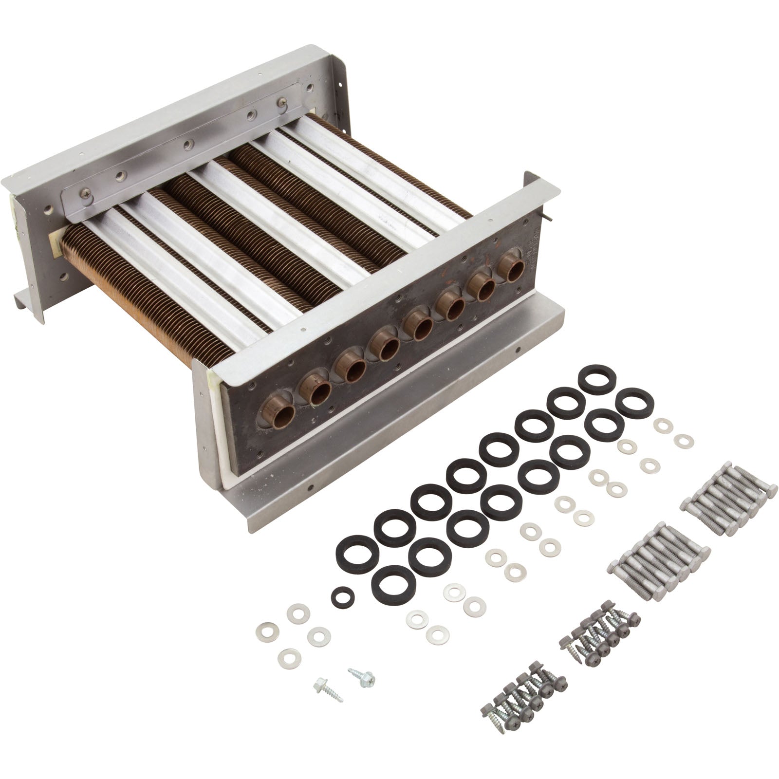 Heat Exchanger Tube Assy, Zodiac Jandy LRZE/LRZM 125, CuNi
