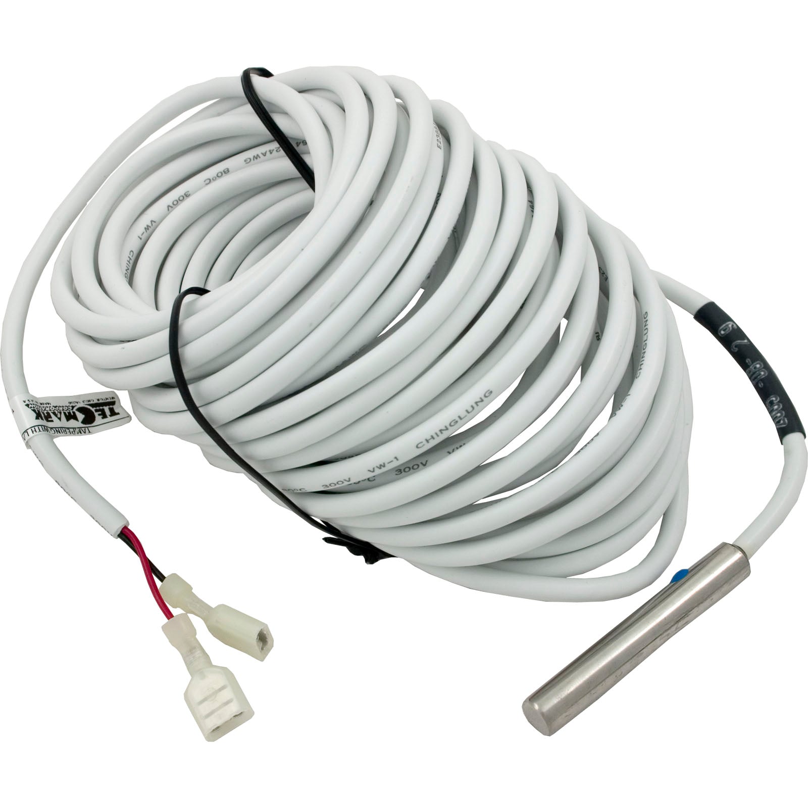 Sensor, Temperature, Tecmark, 100deg-120degF, 1/4" Diameter