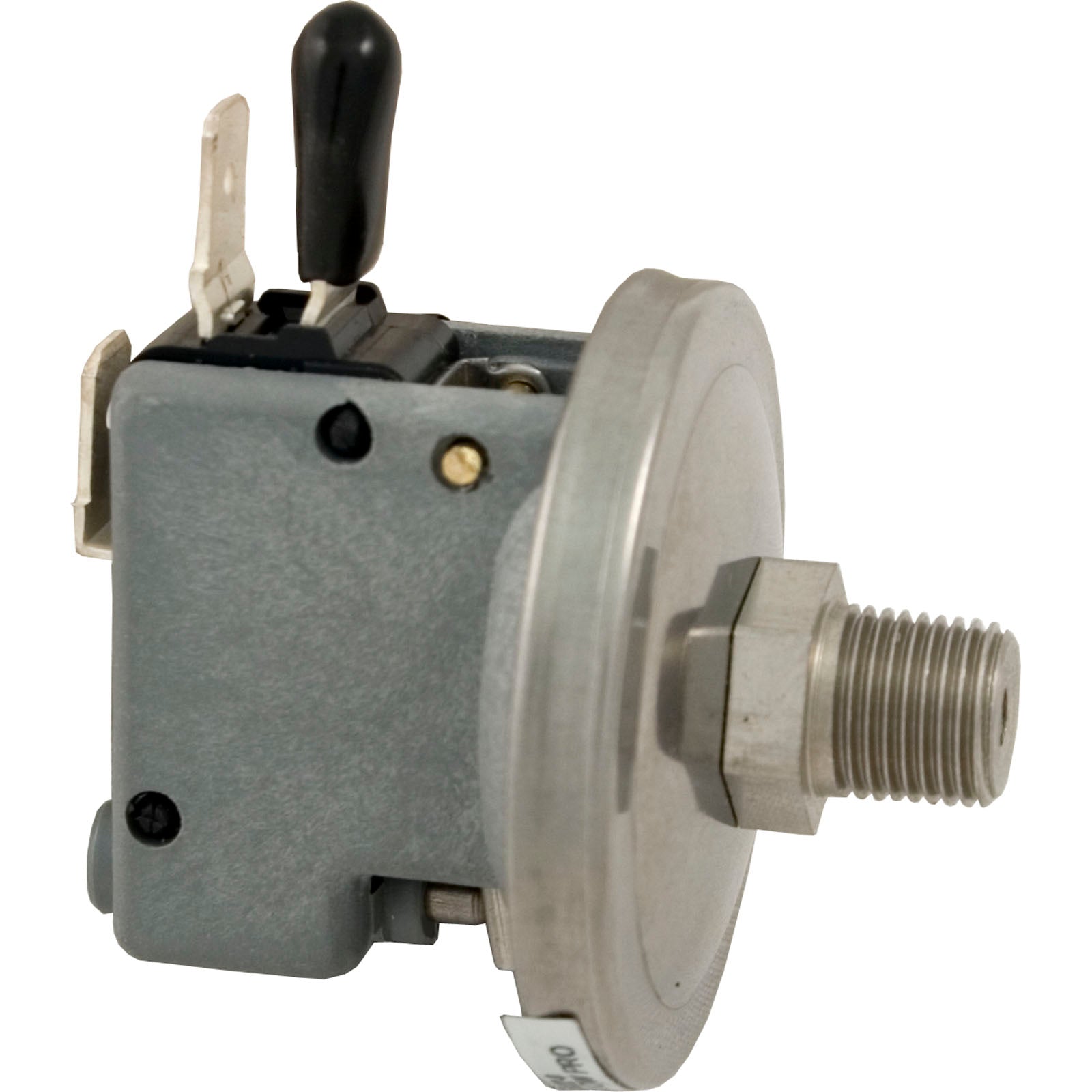 Pressure Switch, Len Gordon, 25A, 1/8"mpt, Low Profile, SS