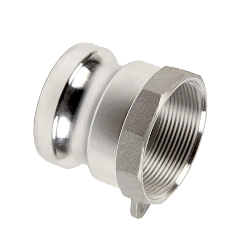 5" Camlock Male x 5" NPT Female Adapter (Aluminum)