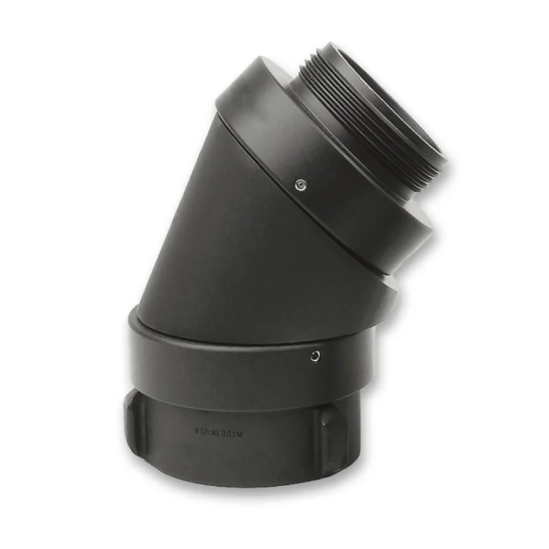 5" NH (NST) Female x 5" NPT Male 30 Degree Elbow Aluminum