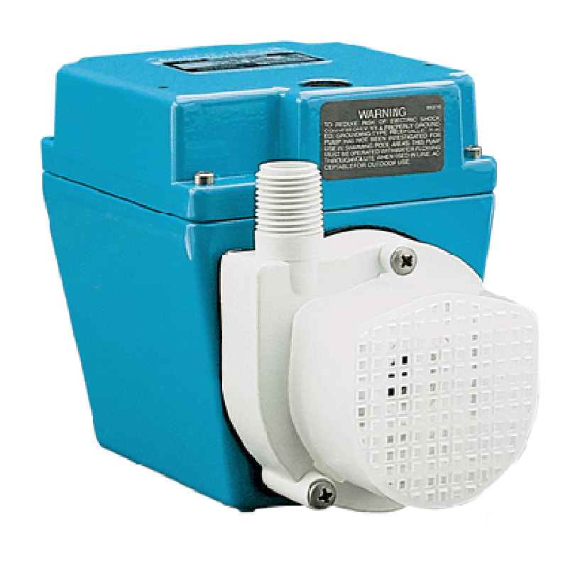 Little Giant 4E-34NR Series Oil Filled Submersible Pump with 6' Cord and 24.5' Shut-Off 115V
