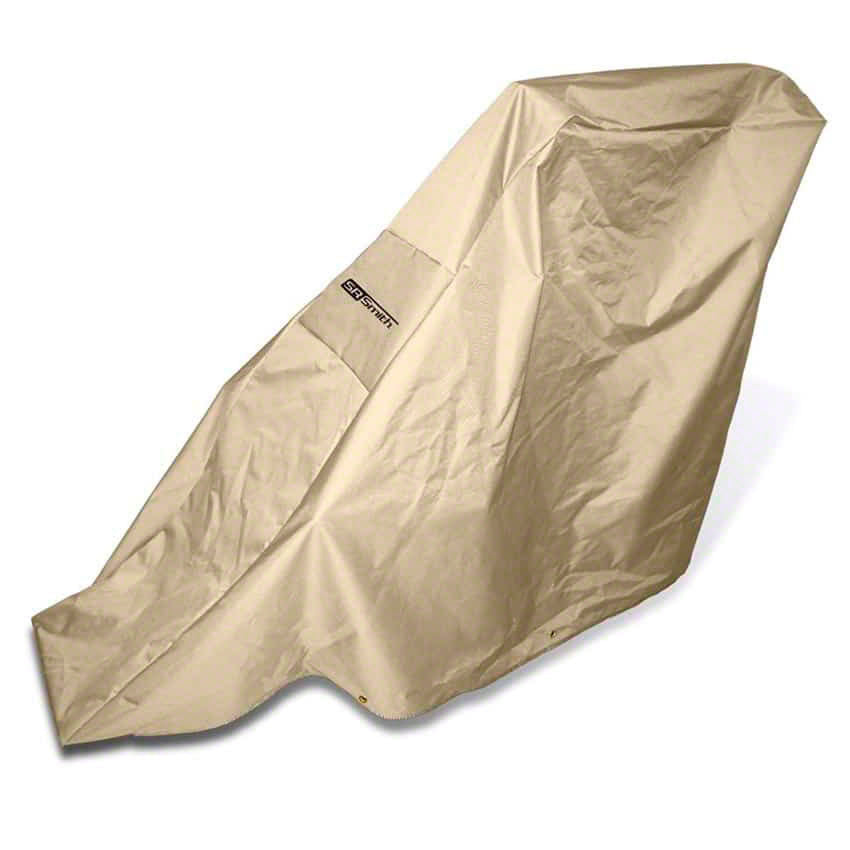 Multilift With Folding Chair Pool Lift Cover - Tan