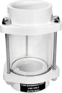 Pentair In-line Slip Sight Glass - 1-1/2 Inch 50901600