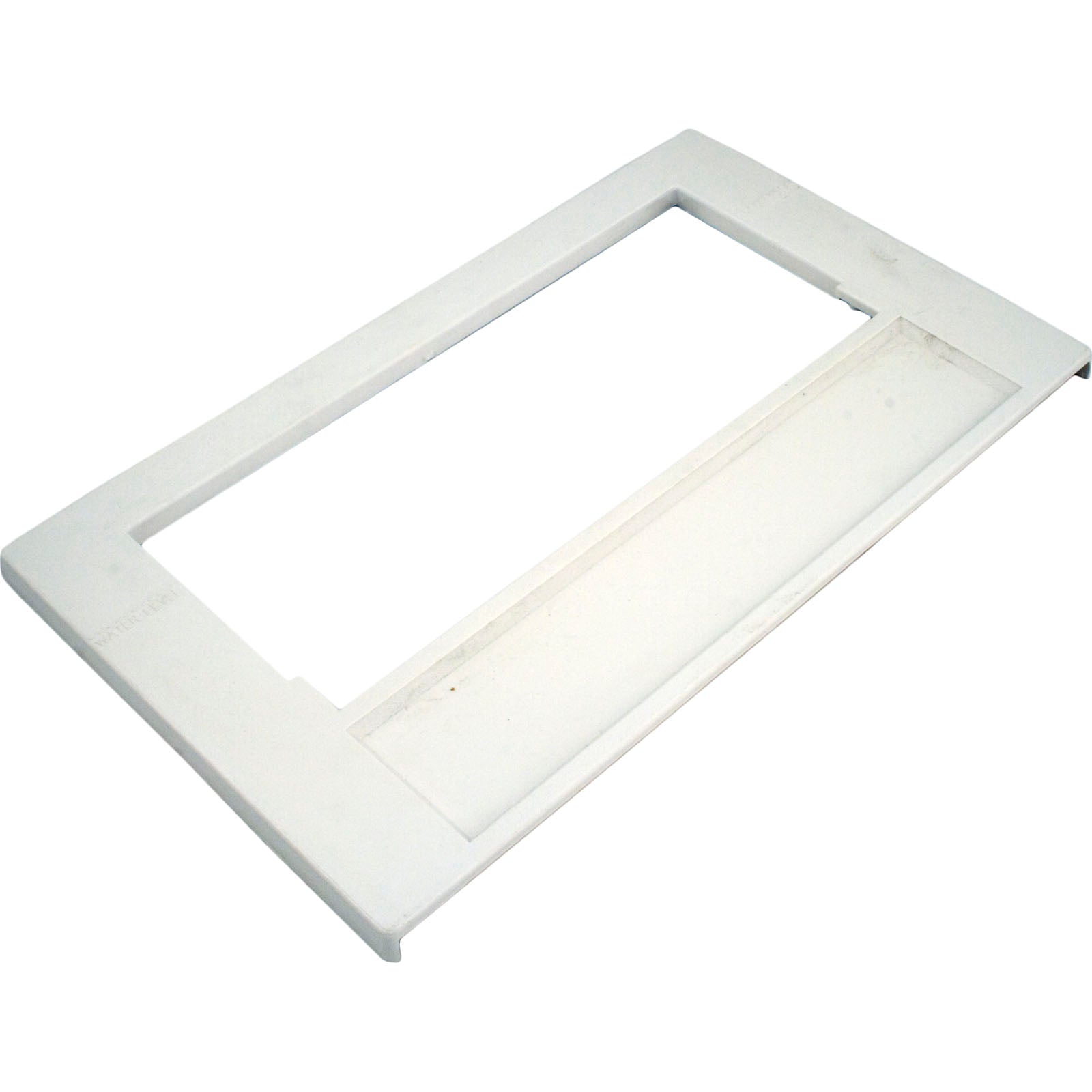 Skimmer Escutcheon,Waterway 100/200sqft,Dual Port,Flat,White