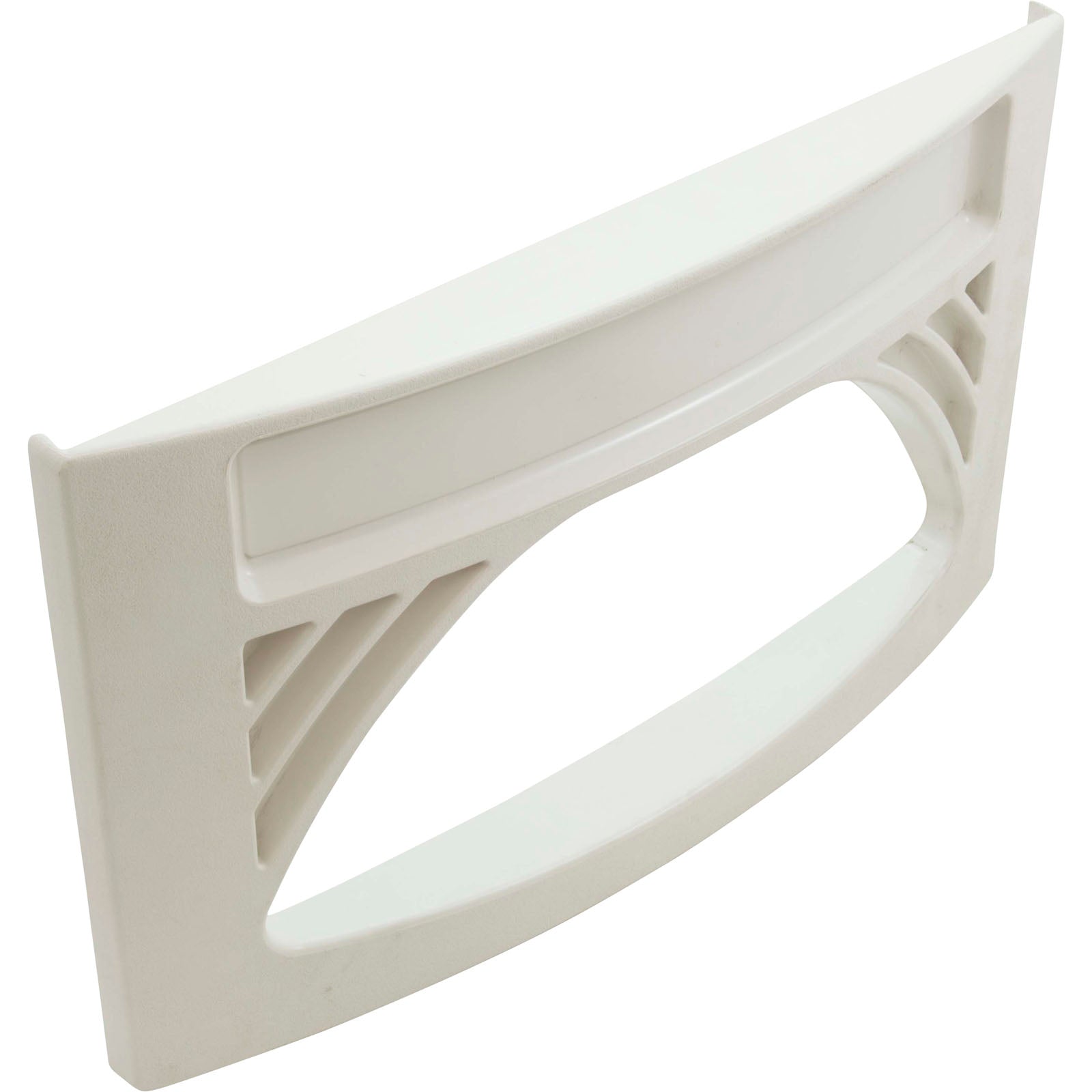 Skimmer Escutcheon, WW Front Access 100sqft, Oval, White