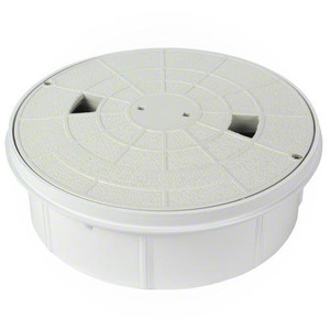 Pentair Bermuda Skimmer Lid & Deck Ring, White, 516254