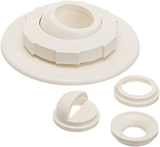 Pentair White Directional Eyeball Insider Inlet Fitting 1.5" Slip, .5"and .75 Opening,, 08434-0000